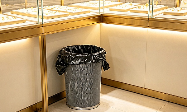 黄金店面手提垃圾袋