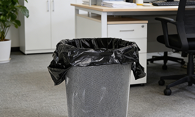 办公区手提垃圾袋